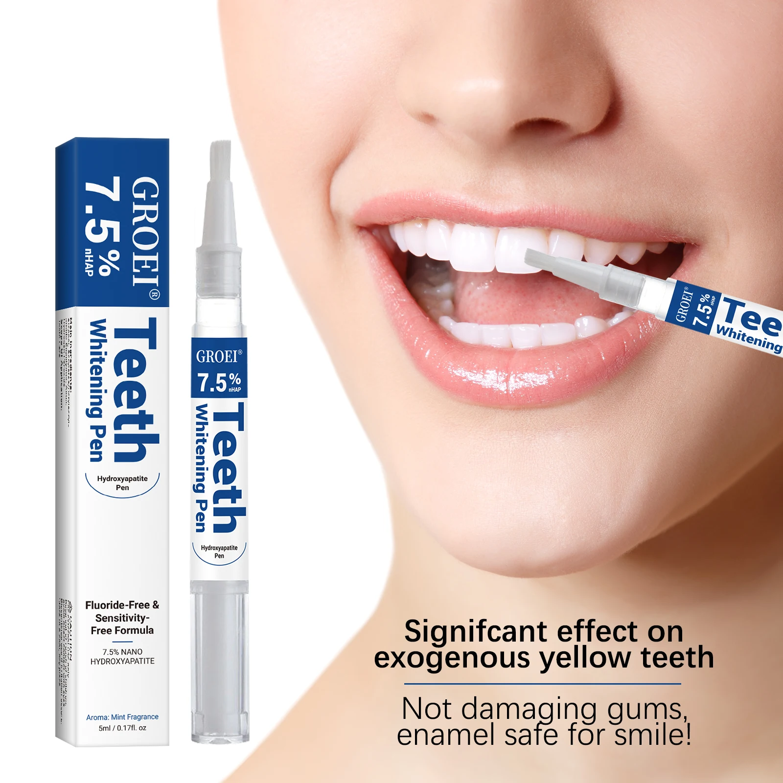 Teeth Whitening Vape - Гидроксипатитовая ручка для отбеливания зубов, ослепительная