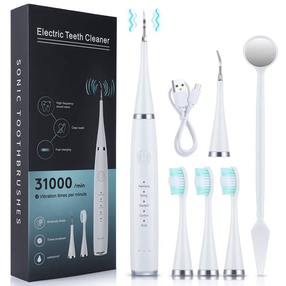 Teeth Whitening Home - Ультразвуковой скалер для чистки зубов, удаления