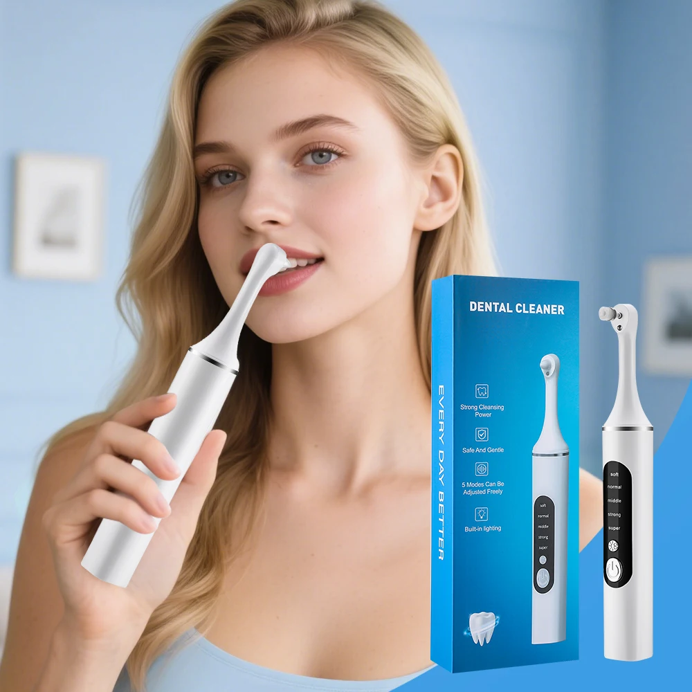 Teeth Whitening Light Kit - Электрический полировщик зубов, очиститель для отбеливания