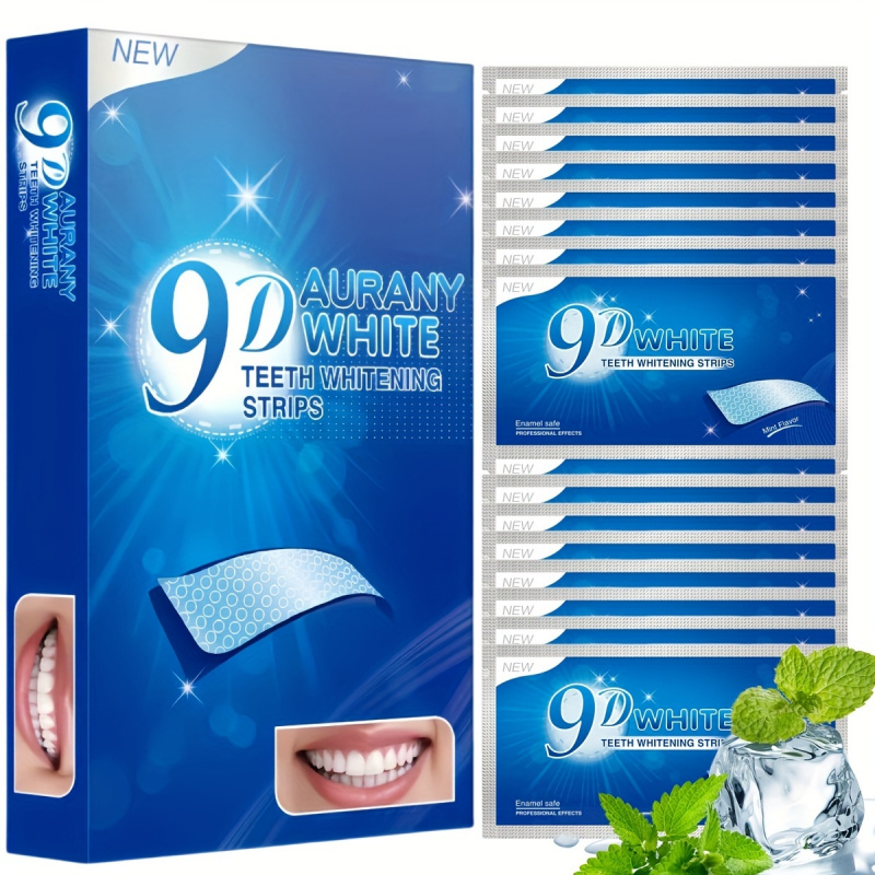 Teeth Whitening Vape - 21 пара 9D белых полосок для