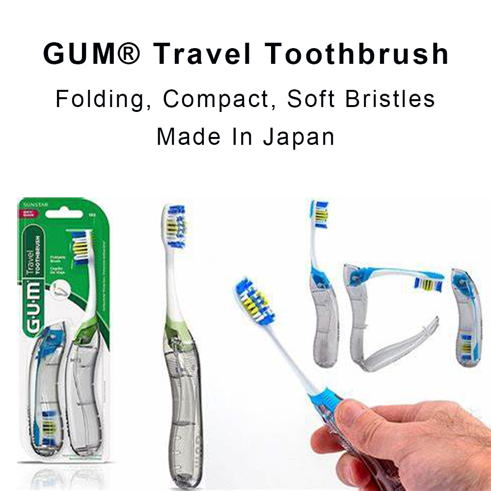 Teeth Whitening In Japan - Щетка Зубная Складная с мягкой щетиной,