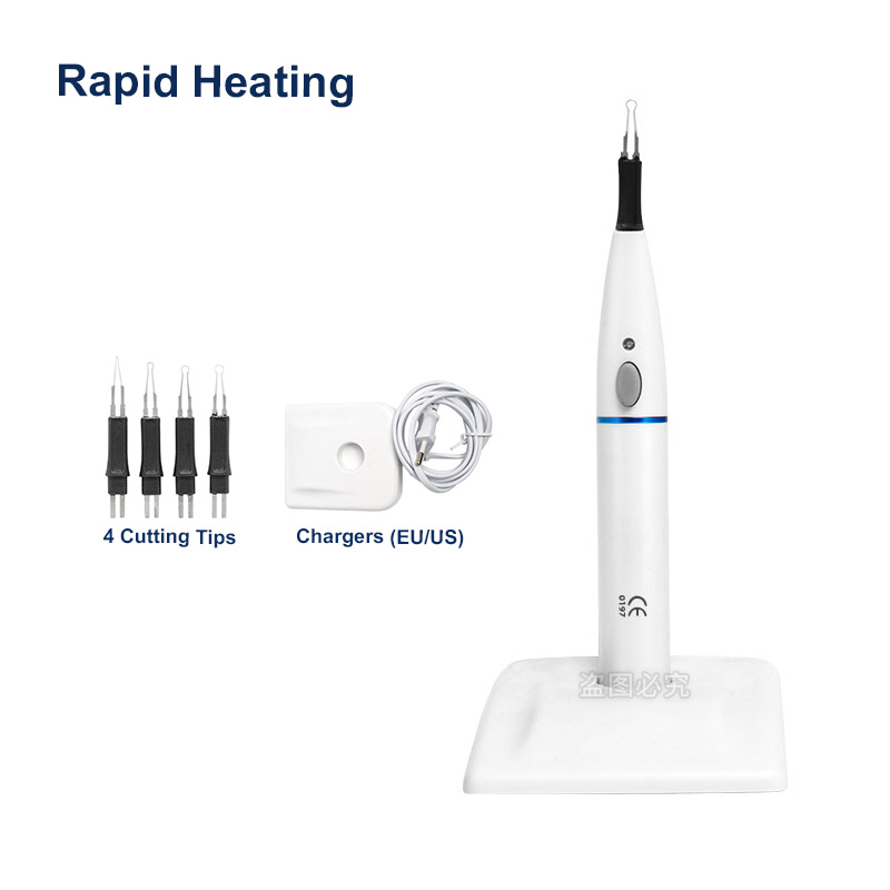 Teeth Whitening Home - 4 наконечника Стоматологическая гуттаперча резак Endo
