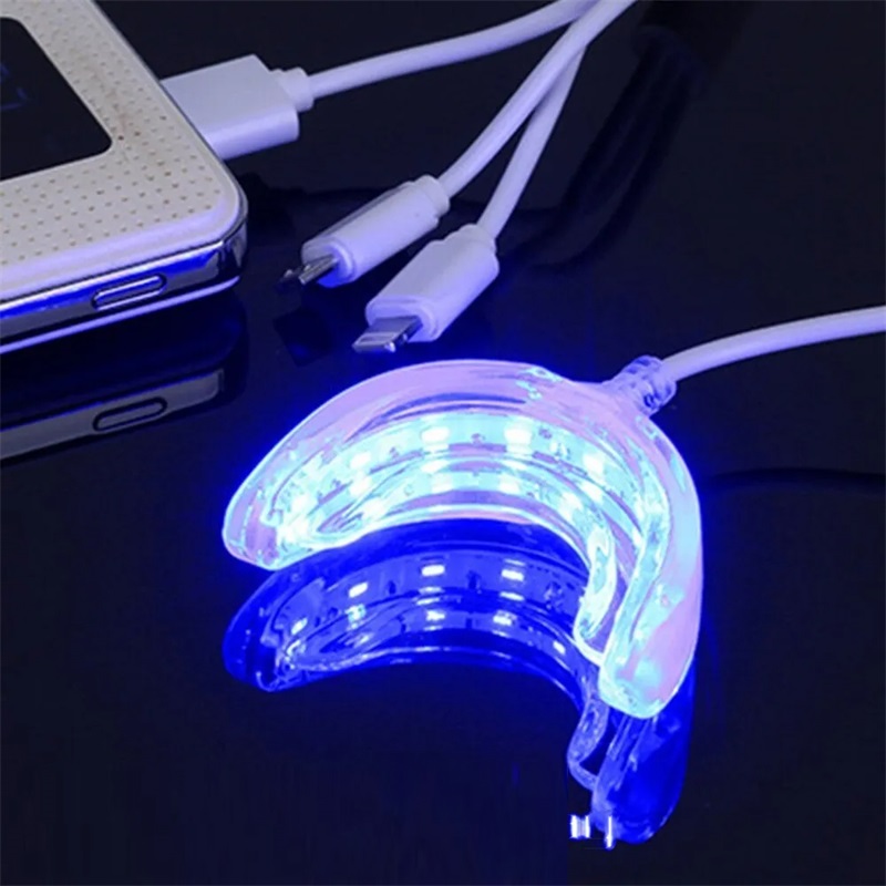 Teeth Whitening Light Kit - Ускоритель для отбеливания зубов, умный светодиодный