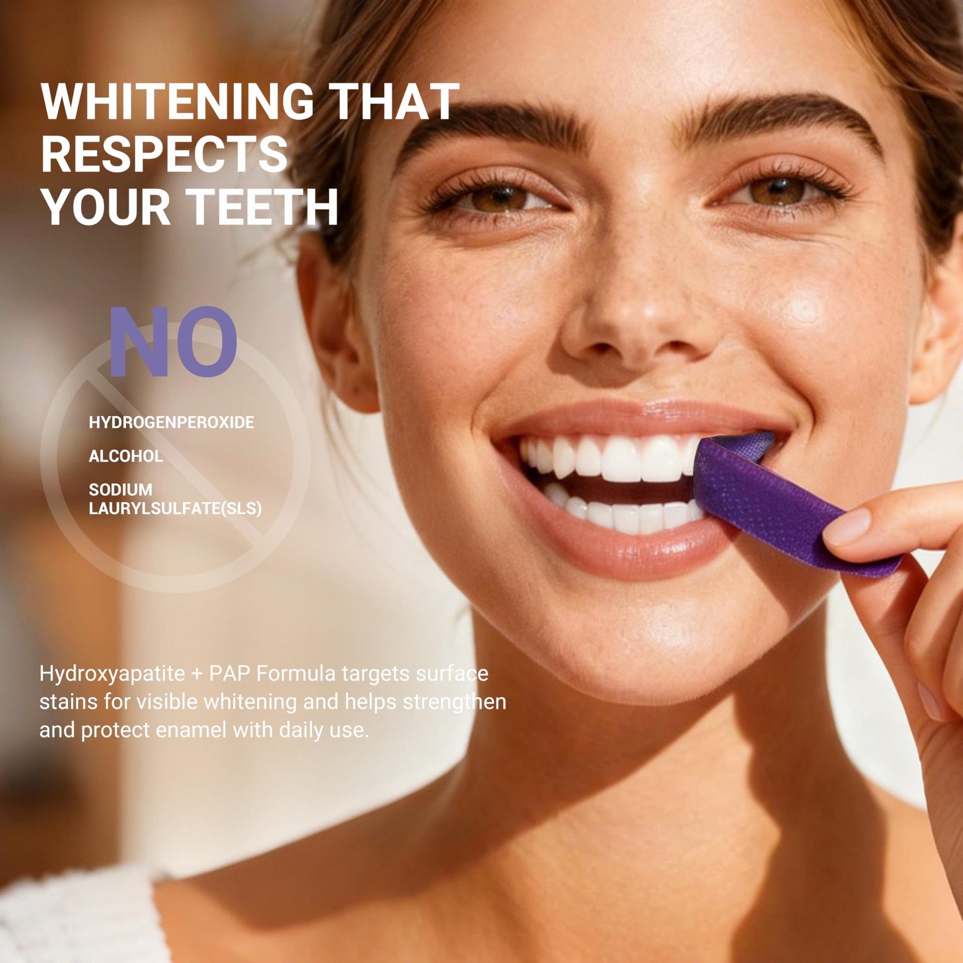 Фиолетовые полоски для отбелив – обзор и цена Teeth Whitening Street