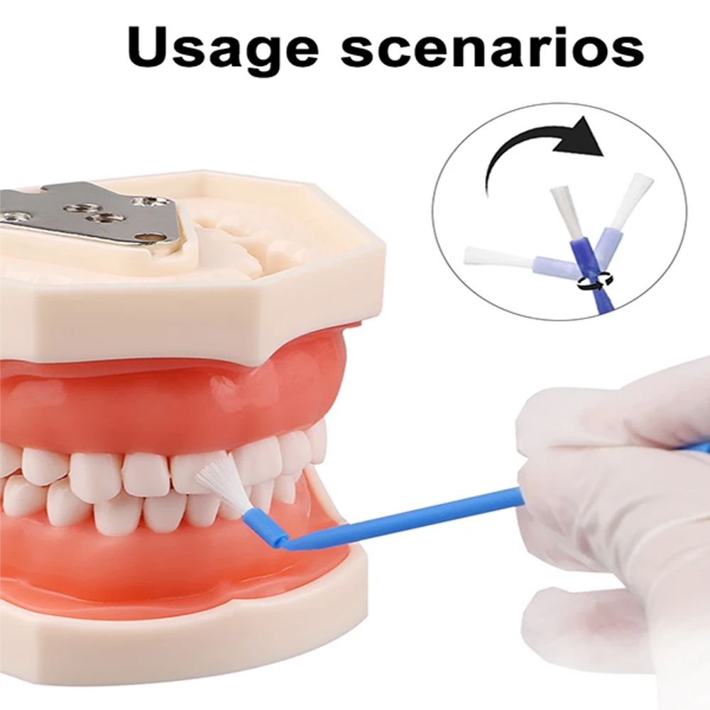100 шт. одноразовых гибких мик – обзор и цена Teeth Whitening Home