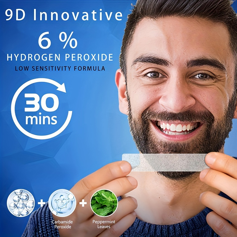 21 пара 9D белых полосок для о – обзор и цена Teeth Whitening Vape