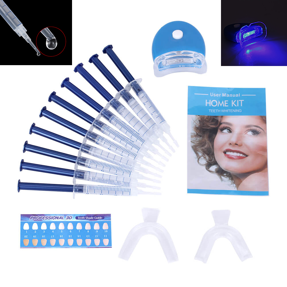 1 комплект, отбеливание зубов, – обзор и цена Teeth Whitening Light Kit