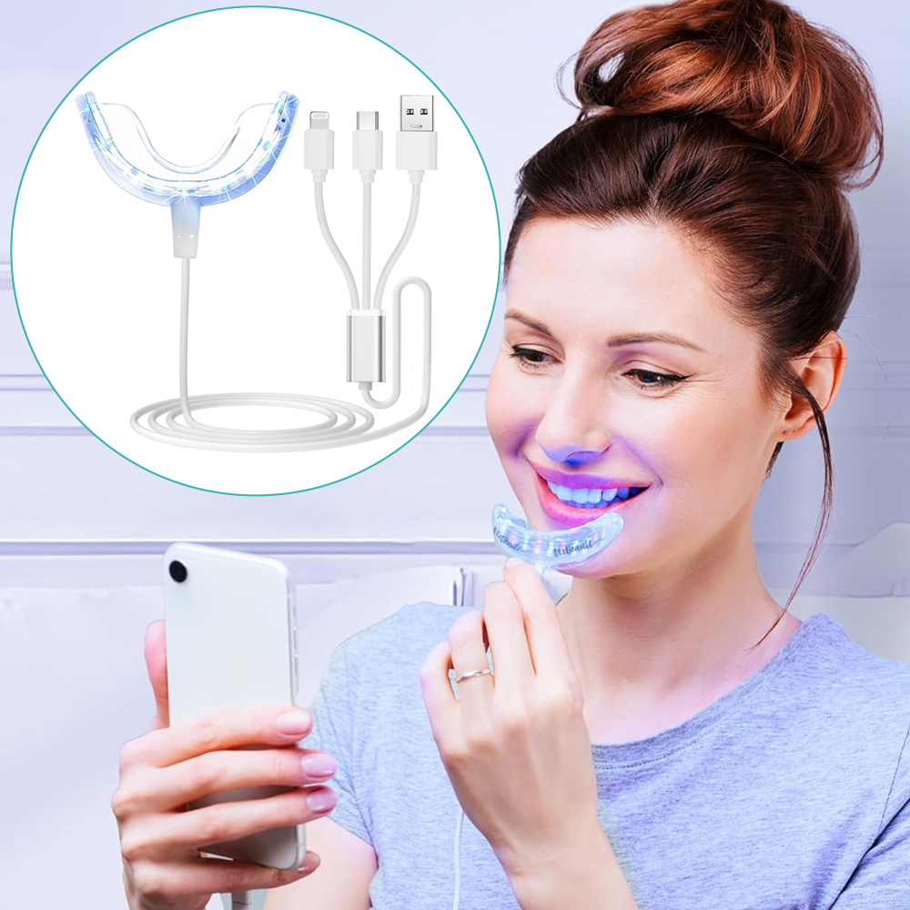 Ускоритель для отбеливания зуб – обзор и цена Teeth Whitening Light Kit