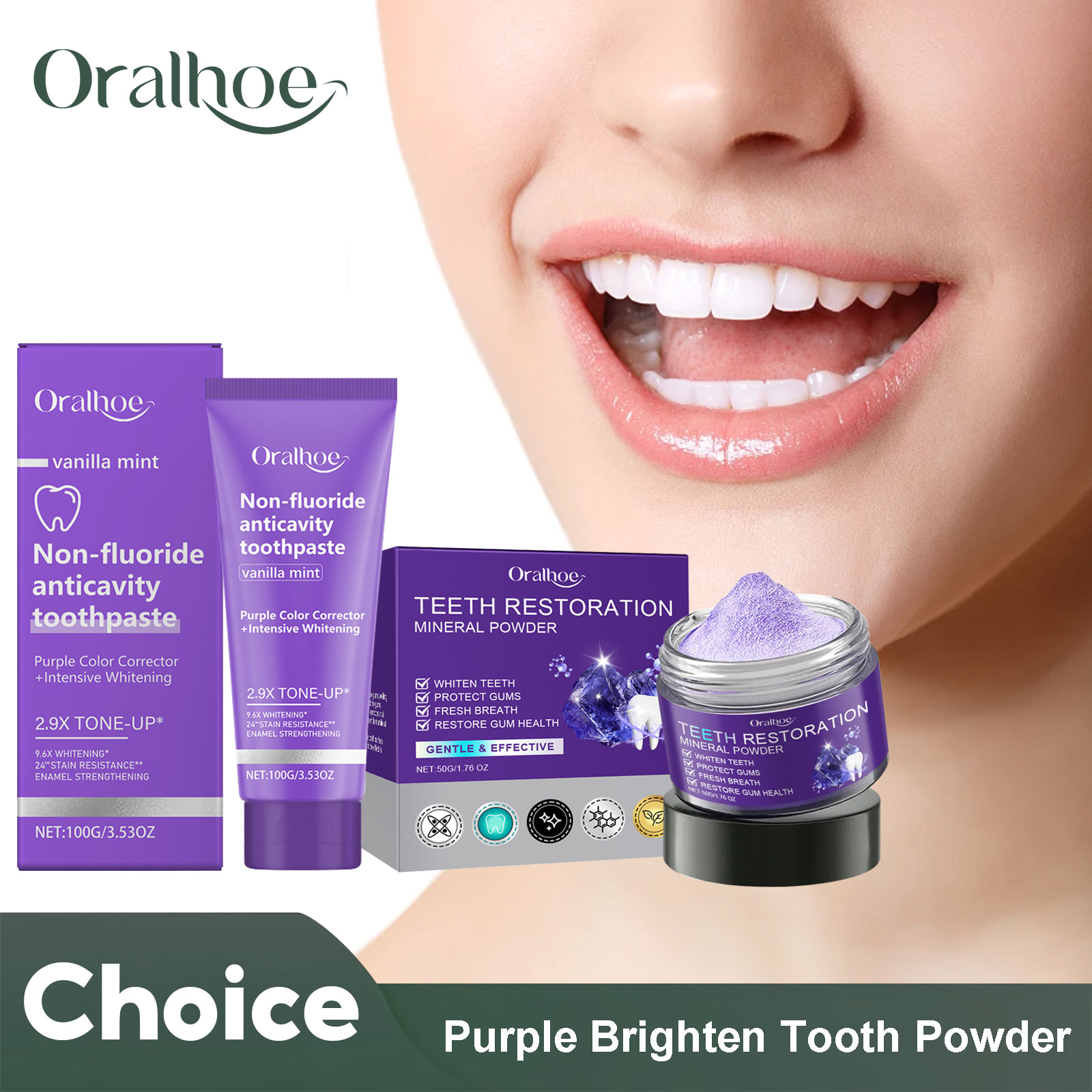 Teeth Restoration Mineral Powd – обзор и цена Teeth Whitening Vape