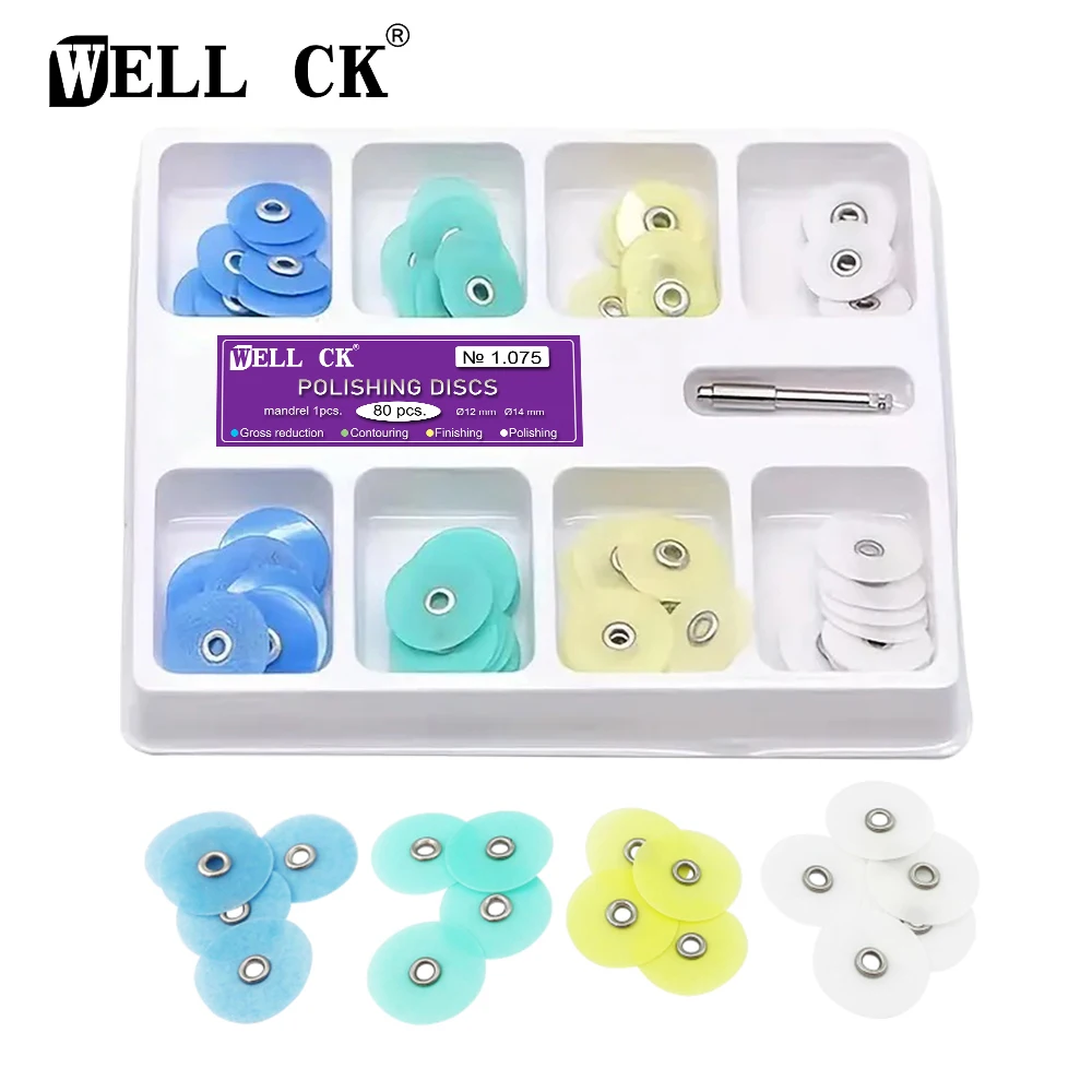 WELLCK Диски для полировки зуб – обзор и цена Teeth Whitening Home