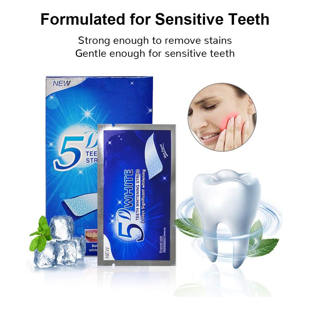 5D-полоски для отбеливания зуб – обзор и цена Teeth Whitening Vape